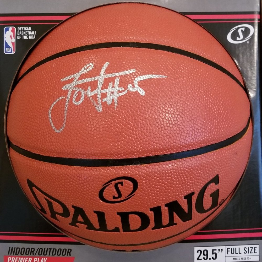 Nikola Jokic Nba Dennver Nuggets Mvp Autographed Basketball